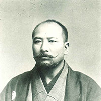 Sakujiro YOKOYAMA, 8th Dan（1864-1912）＊Four Demigods